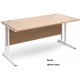 Maestro 800mm Deep Straight Office Desk